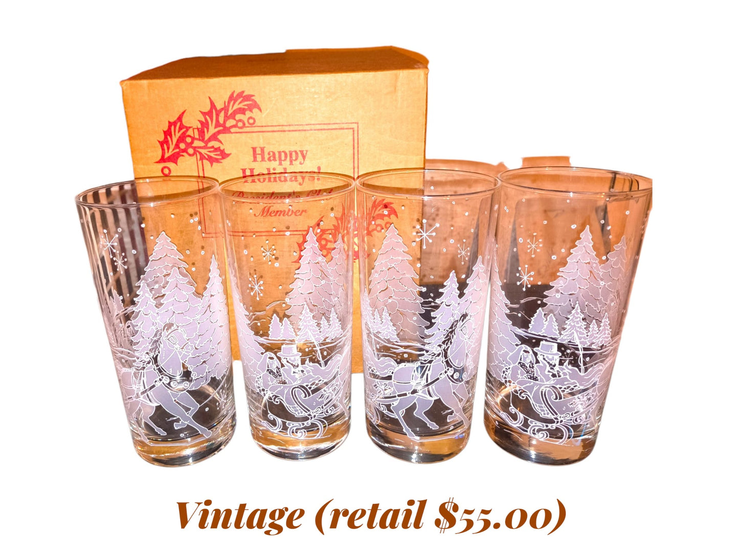 Avon vintage glasses